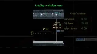 calculate volume cut and fill in Autocad2022 - YTS