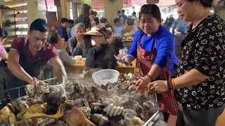 ẨM THỰC CHỢ PHIÊN BẮC HÀ - Ngon Hấp Dẫn - Nhiều Đặc Sản Rừng Quý Hiếm. Quốc Kỳ Tv