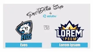 Evos vs Lorem Ipsum Game2 - ProDota Cup Sea #9
