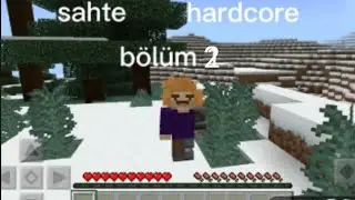 sahte harddore b&ouml;l&uuml;m 2 (demir &ccedil;ağına ge&ccedil;tik) #minecraft