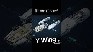 My Star Wars ships in Starfield! (more to come!) #starfield #starwars #gaming #xbox #space