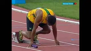 4 x 100m  Final  Women  and  Men -  Commonwealth  Games,  Melbourne 2006.
