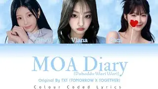 ``Paw Moment`` MOA DIARY (Dubaddu Wari Wari) - TXT [Cover By Member WP]