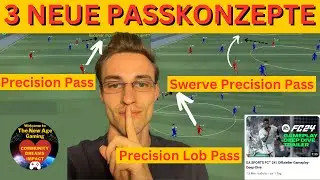 EA Sports FC 24: DIESE 3 NEUEN PASSKONZEPTE ⚽️ MUSST du kennen ! 🔥🤯 MEISTERE das PASSSPIEL ! ✅