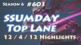 KT Ssumday - Fiora vs Shen - KR LOL SoloQ Highlights