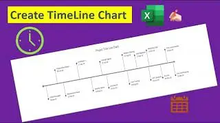 Timeline Chart in Excel (جدول زمني في إكسل)