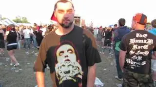 Chris drunk at Amnesia Rockfest 2013 2 Montebello Quebec