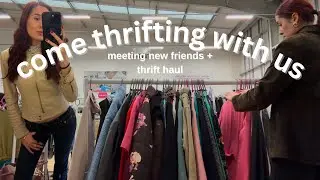 COME THRIFTING WITH ME | UK Charity Shops, Meeting New Friends & Thrift Haul