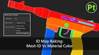 ID Map Baking: Mesh ID vs Material Color