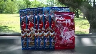 超神！？デュエルマスターズ燃えろドギラゴン６パック開封