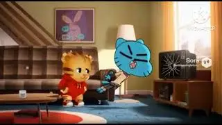 Daniel Tiger Destroy Gumball's TV - Sora AI