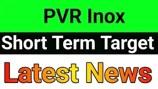 PVR inox share🚀pvr inox share latest news🔥 pvr inox share analysis