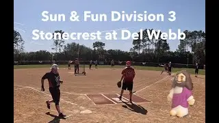 Division 3 Sun & Fun Softball Stonecrest at Del Webb Golf & Country Club Summerfield, Florida