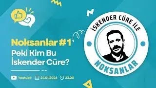 İSKENDER CÜRE İLE NOKSANLAR #1 | KİM BU ADAM? | SOSYOLOJİ, KÜLTÜR VE TARİH SOHBETLERİ #iskendercüre