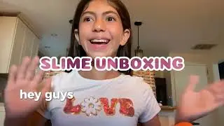 UNDER THE SEA SLIME UNBOXING! [Slime Girlies]