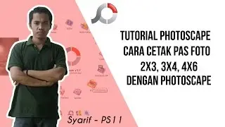 TUTORIAL PHOTOSCAPE, cara cetak pas foto 2x3, 3x4, 4x6 dengan photoscape