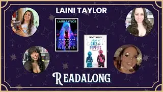 The First Laini Taylor Readalong Live Show || DOSAB + Night of Cake & Puppets