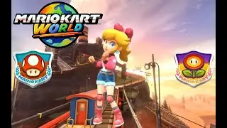 Mario Kart World - 100cc Mushroom & Flower Cups - Touring Peach Gameplay