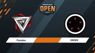 Paradox vs ORDER | Map 3 Vertigo | Dreamhack Open September