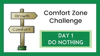 DO NOTHING! [Comfort Zone Yoga Challenge] Day 1