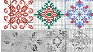 Most Beautiful And Attractive Dusuti Ka Easy Graph Designs In Cross Stitch Embroidery