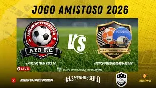 JOGO AMISTOSO 2026 - 50 TINHA - AMIGOS DO TERRA ROXA F.C X ATL&Eacute;TICO VETERANOS DOURADOS F.C
