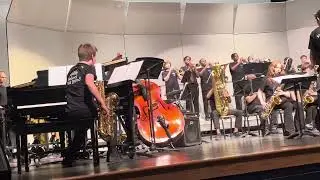 Chillin' - Norman White arr. Howard Carroll - Smart's Mill Middle School Jazz Band - April 2024