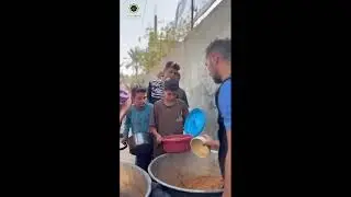 Hot Meal Distribution in South Gaza on 17-10-2025