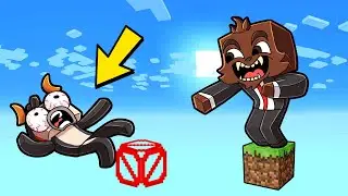 One block Skyblock PRANK with JEROME! (He is ANGRY)