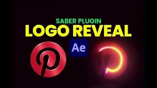 Pinterest Logo Reveal using Sabel Plugin - Adobe After Effects