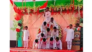 Vande matram Song dance||Sunshine international school pupri||Group Dance 🙏