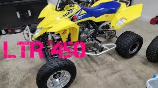2006 Suzuki LTR 450 Cold Startup Sound review