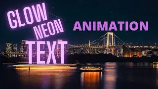 NEON TEXT ANIMATION IN KINEMASTER !!