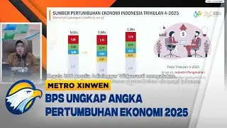Metro Xinwen -Ekonomi Indonesia Tumbuh Positif, BPS Umumkan Angka PDB 2025