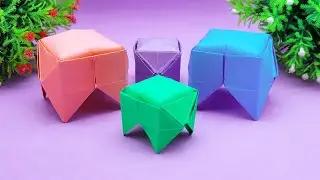 DIY Mini Paper Study Table | How to Make a Paper Table Stepper