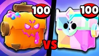 100 PUMPKIN BOXES VS 100 ULTRA BOXES! Which Is Better? 