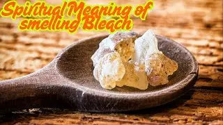 Spiritual Significance of Smelling Bleach - Experience - Clairolfaction - Psychic Smell - Copal