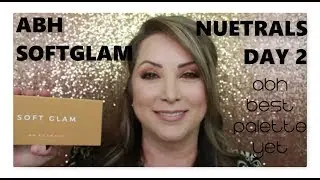 #ABH Soft Glam Day 2 Nuetrals.  I am in LOVE with this palette