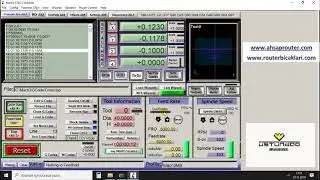 mach 3 cnc kontrol başlangıç seviye