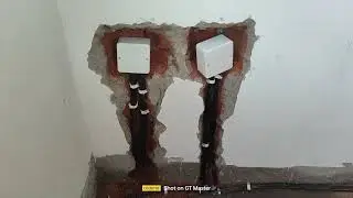 Termite piping system installation for upper floors -Hanuman pest control -9550720756