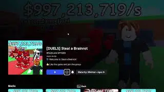 FORTNITE AND STEAL A BRAINROT TRAING (U CAN TAKE FIRST)