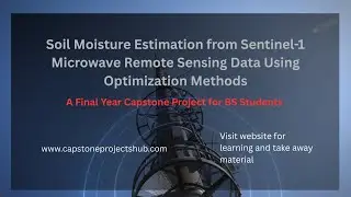 Soil Moisture Estimation from Sentinel 1 Microwave Remote Sensing Data Using Optimisation Methods
