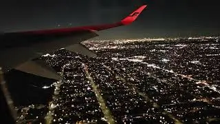 Landing at JFK Airport, New York City. Onboard Helsinki - New York Finnair flight AY15 (Airbus A350)