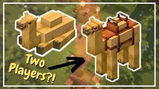 The Camel in Minecraft 1.20 | Tutorial