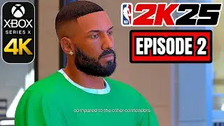 NBA 2K25 MyCAREER - PART 2 - No Commentary Xbox Series X (4K 60FPS)