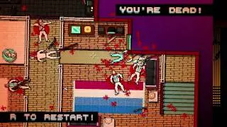 Hotline Miami end of 2 and 3rd chapter Decandence