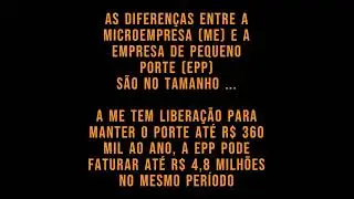 INFORMA&Ccedil;&Otilde;ES SOBRE ME E EPP - AS DIFEREN&Ccedil;AS - DILLIGENT SERVS ADMINS E CONT&Aacute;BEIS - SOMOS SEU PARCEIRO