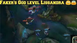 Faker Lissandra is unstoppable.