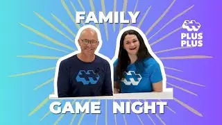 Семейный игровой вечер 🎲✨ | Кейт и Райан пробуют задания &laquo;Плюс-Плюс&raquo;