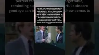 Tom Bosley&rsquo;s Tearful Goodbye  Happy Days Finale